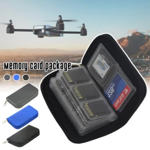 Universal Memory Card Organizer Holder Storage Pouch Case Wallet for CF SD SDHC - Picture 1 of 12