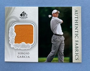 2004 Signature Golf Sergio Garcia Authentic Fabrics AF-SG