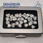 5PC Loose Moissanite White D Color VVS1 Heart Cut Melee Stone for Jewelry Design