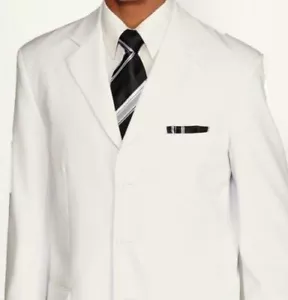 New Men's 2Pc Single Breasted Basic Suit Two Button 7 Colors 38R~56L - Picture 1 of 20