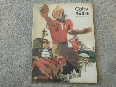 HTF OCTOBER 1 1967 NFL Baltimore COLTS vs 49ERS Program EUC - Image 1 of 4