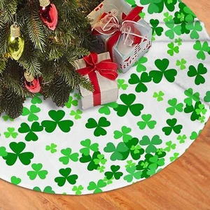 Festival Decoration Holiday Tree Skirt Decor for Holiday Party Mat New Year F... - Picture 1 of 7