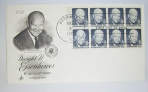 1970 First Day of Issue Dwight D. Eisenhower 34th President Washington DC - Picture 1 of 1