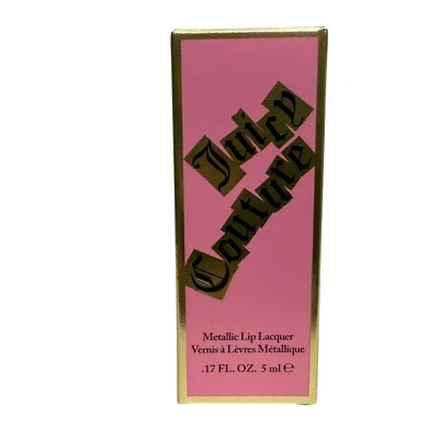 Juicy Couture Womens Metallic Lip Lacquer Femme Metale 01 .17 fl oz New - Image 1 of 4