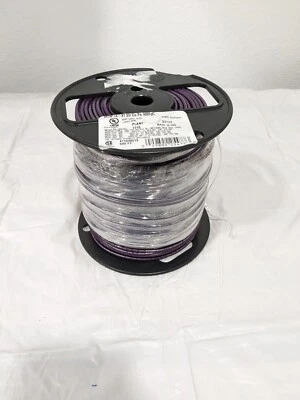 Alambre para máquina herramienta SOUTHWIRE: 14 AWG, púrpura, 500' de largo 411030513 CARRETE DAÑADO Foto 1 de 4