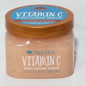 Tree Hut Vitamin C Shea Sugar Scrub Ultra Hydrating and Exfoliating 18oz - Picture 1 of 5
