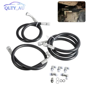 06-10 Duramax Allison Transmission Cooler Lines Hoses Set for Chevy GMC 6.6L - Picture 1 of 24