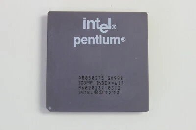 INTEL A80502-75 A8050275 SX998  PENTIUM 75MHZ CPU PROCESSOR WITH WARRANTY - Image 1 of 2