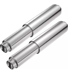 2 Pack Toilet Paper Roller Spool Holder Fits Standard Chrome Spring Loaded - Picture 1 of 6