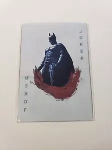Tarjeta de juego promocional The Dark Knight Movie Joker edición limitada única rara - Imagen 1 de 6