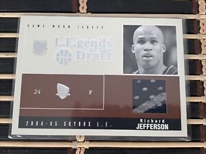 2004-05 SkyBox LE Richard Jefferson Legends of the Draft Jersey Card 081/101