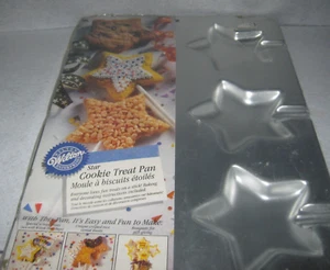 Wilton - Star - Cookie Treat Pan - New & Sealed - Dated 1995 - Picture 1 of 3