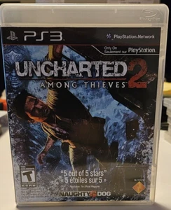 Uncharted 2: Among Thieves PS3 (Sony PlayStation 3, 2009) Very Good Condition - Picture 1 of 6