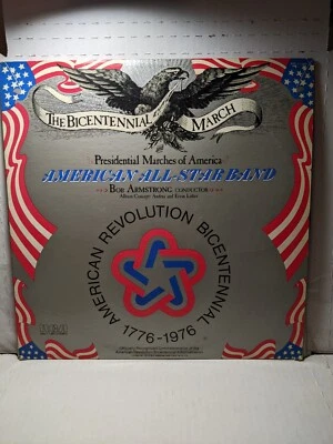 American All-Star Band: The Bicentennial March & Presidential Marches (1976) LP Foto 1 de 4