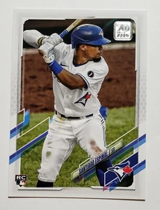 2021 Topps Series 1 Santiago Espinal Rookie Toronto Blue Jays - Bild 1 von 6