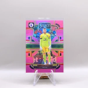 2023-24 Panini Select Premier Neto Terrace Pink Prizm AFC Bournemouth - Picture 1 of 2