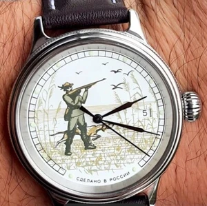 New Vostok Auto k-43 Retro Kirovskie Special order Watch 2415/540 hunter - Picture 1 of 9