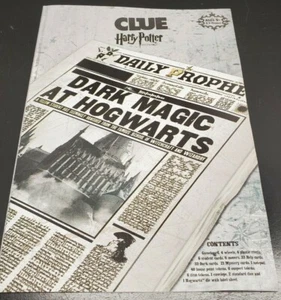 2008 Hasbro Parker Brothers Harry Potter Clue Game replacement parts - You Choos - Picture 1 of 42