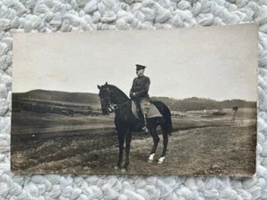 General Pershing alte fotografische Postkarte Mautabaur Frankreich 1918 - Bild 1 von 2
