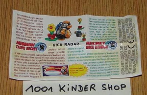 KINDER C-O MISSION TAUPE SECRET RICK RADAR BPZ BE BNL - Photo 1/1