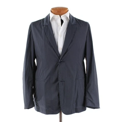 Abrigo/chaqueta deportiva Belvest NWD de poliamida talla 52R (42R EE. UU.) en azul liso Foto 1 de 4