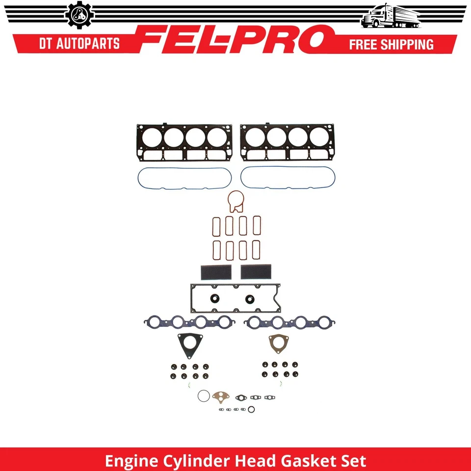 For 2004 Pontiac GTO 5.7L V8 Engine Cylinder Head Gasket Set Fel-Pro - Image 1 of 1