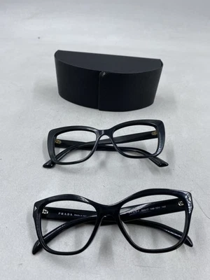 Prada X Dolce Gabbana Bundle Black Cat Eye Women Eyewear Glasses - Image 1 of 4