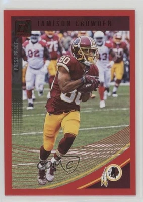 2018 Panini Donruss Press Proof Red Jamison Crowder #289 - Image 1 of 2