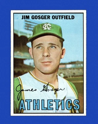 1967 Topps Set-Break # 17 Jim Gosger NR-MINT *GMCARDS* - Image 1 of 2