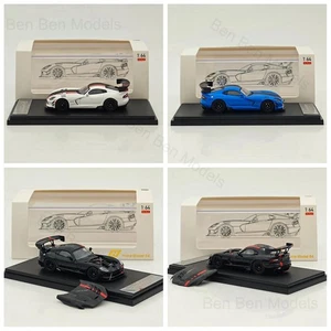 Hone Model 1:64 Dodge Viper ACR Racing Sports Model Diecast Metal Car Limited - Picture 1 of 16