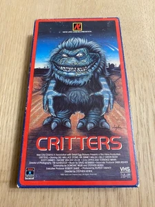 Critters Side Loader VHS 1986 RCA Columbia Pictures Sci-Fi Horror Film Vintage - Picture 1 of 8