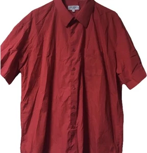 Gioberti ~ Uomo ~ Rosso ~ Camicia ~ XL ~ Manica Corta ~ Ottime Condizioni - Foto 1 di 7