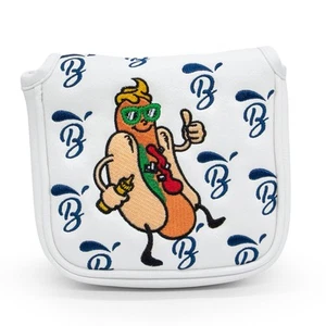 Golf Putter Covers Hotdog Golf Mallet Putter Headcover Blade Putter Covers Le... - Picture 1 of 7