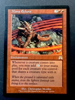 Mana Echoes 218/350 - Onslaught - Magic The Gathering 2002 - Image 1 of 4