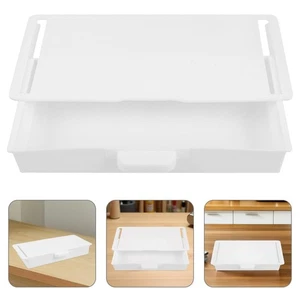  2 cajones deslizables debajo de la mesa de escritorio almacenamiento corredizos para gabinetes - Imagen 1 de 12