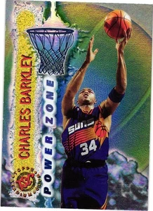 CHARLES BARKLEY 1995-96 TOPPS STADIUM CLUB POWER ZONE #PZ2 INSERT PHOENIX SUNS - Picture 1 of 2