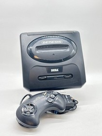 Sega Genesis System Console MK-1631 w/ Controller & Cable As Is Untested