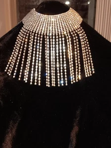 Rhinestone Fringe Anklet - Picture 1 of 2