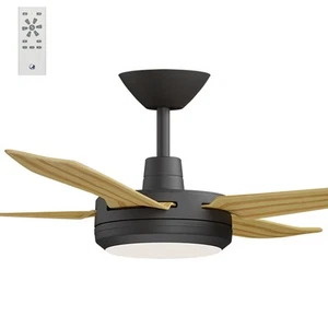 Calibo Enviro 52" (1320mm) DC Ceiling fan Indoor/Outdoor ABS 4 Blade LED LIGHT - Picture 1 of 12
