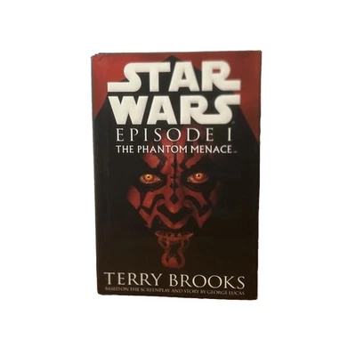 Star Wars Episode 1 The Phantom Menace by Terry Brooks (1999, Hardcover) 1st/1st - Image 1 of 4