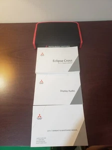 2019 Mitsubishi Eclipse Cross Owners Manual With Case And Navigation OEM - Picture 1 of 3