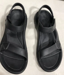 Sandalia Teva Hurricane Drift para mujer negra/negra talla 8 hombres/10 mujeres EE. UU. 1124070 - Imagen 1 de 6