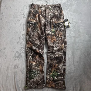 Realtree Edge Pants Mens Small 28-30 Camouflage Cargo Scent Control Hunting - Picture 1 of 22