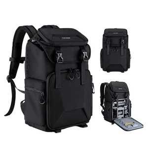 K&F Concept 25L Camera Backpack DSLR/SLR Mirrorless Hard Shell Bag Case for Sony - Picture 1 of 26