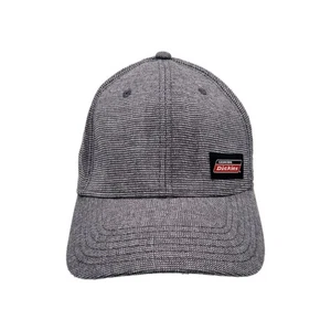 Original Dickies graue Baseballmütze Kappe Stretch-Passform Einheitsgröße gebraucht, in einwandfreiem Zustand - Bild 1 von 7