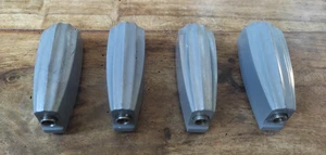 X4 COQUILLES SLINGERLAND RADIOKING 1940 / X4 Slingerland Large Beavertail Lugs - Imagen 1 de 4