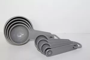 Kitchen Aid Gray Measuring Cups and Spoon Set - Picture 1 of 5