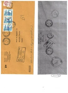 CANADA 1976 REGISTERED INTRIGUING COVER** see scan LOT 304 - Picture 1 of 1