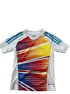Adidas Boy's Tiro V-Neck Jersey Tee ( 7-8 yrs ) - Picture 1 of 1