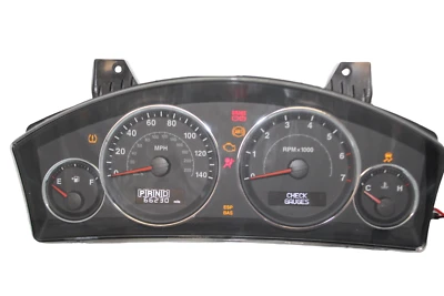 Panel de instrumentos velocímetro 08 Grand Cherokee Commander 66.230 millas Foto 1 de 4